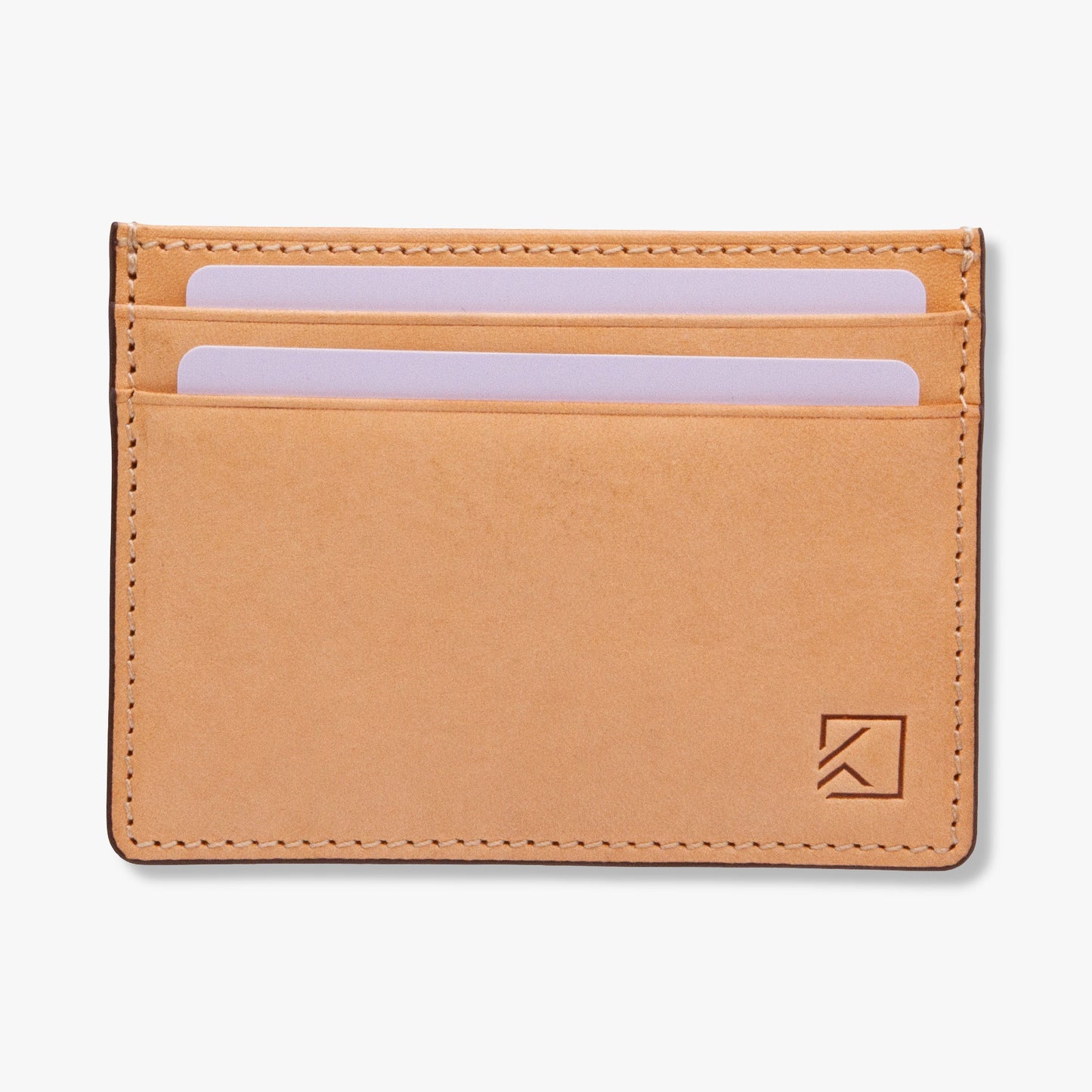 Premium Minimalist Slim Card Holder Wallet - Ivory