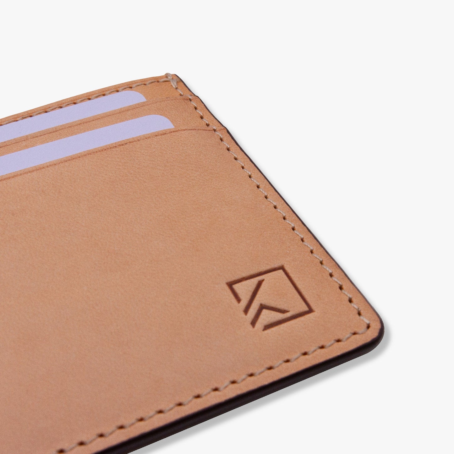 Premium Minimalist Slim Card Holder Wallet - Ivory