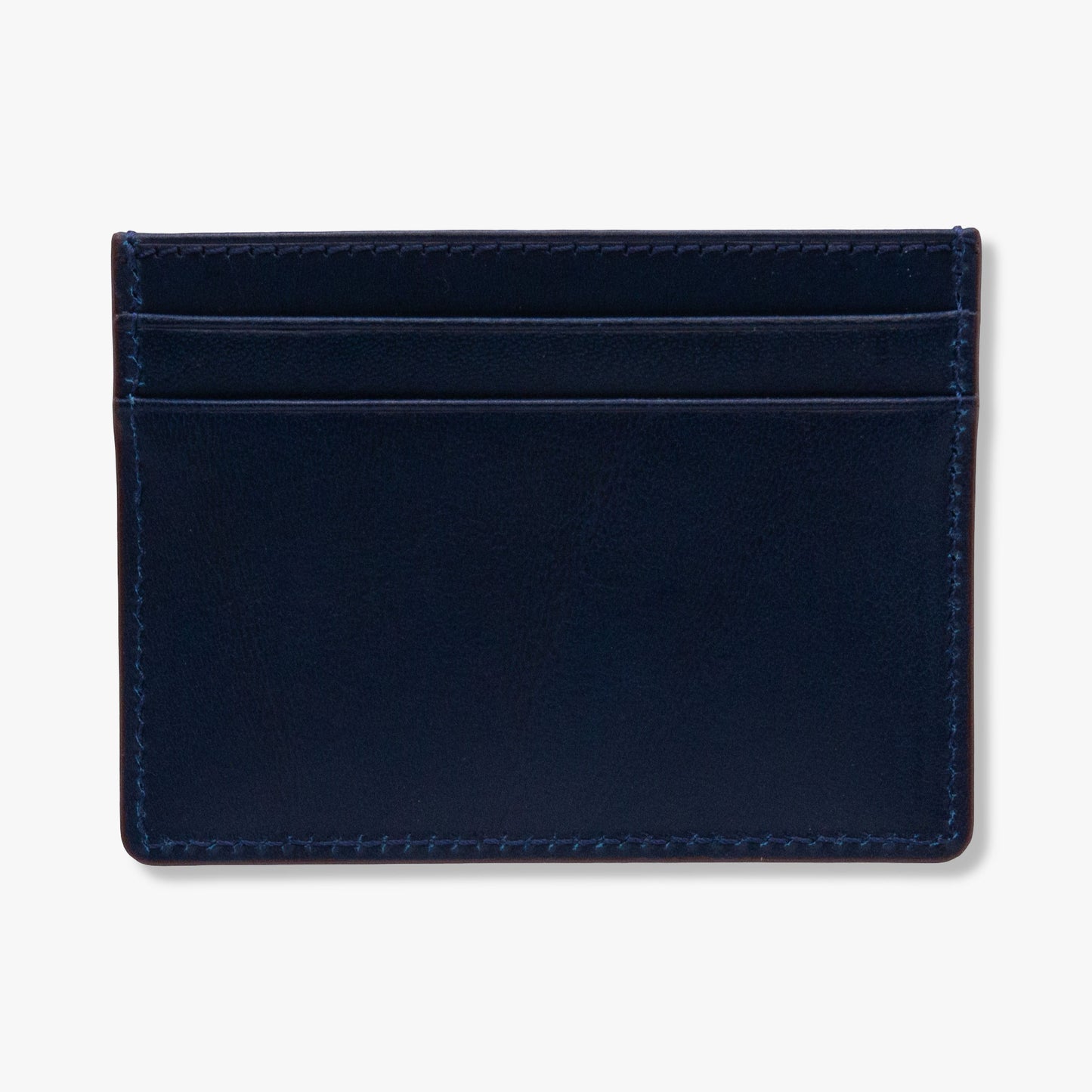 Premium Minimalist Slim Card Holder Wallet - Navy