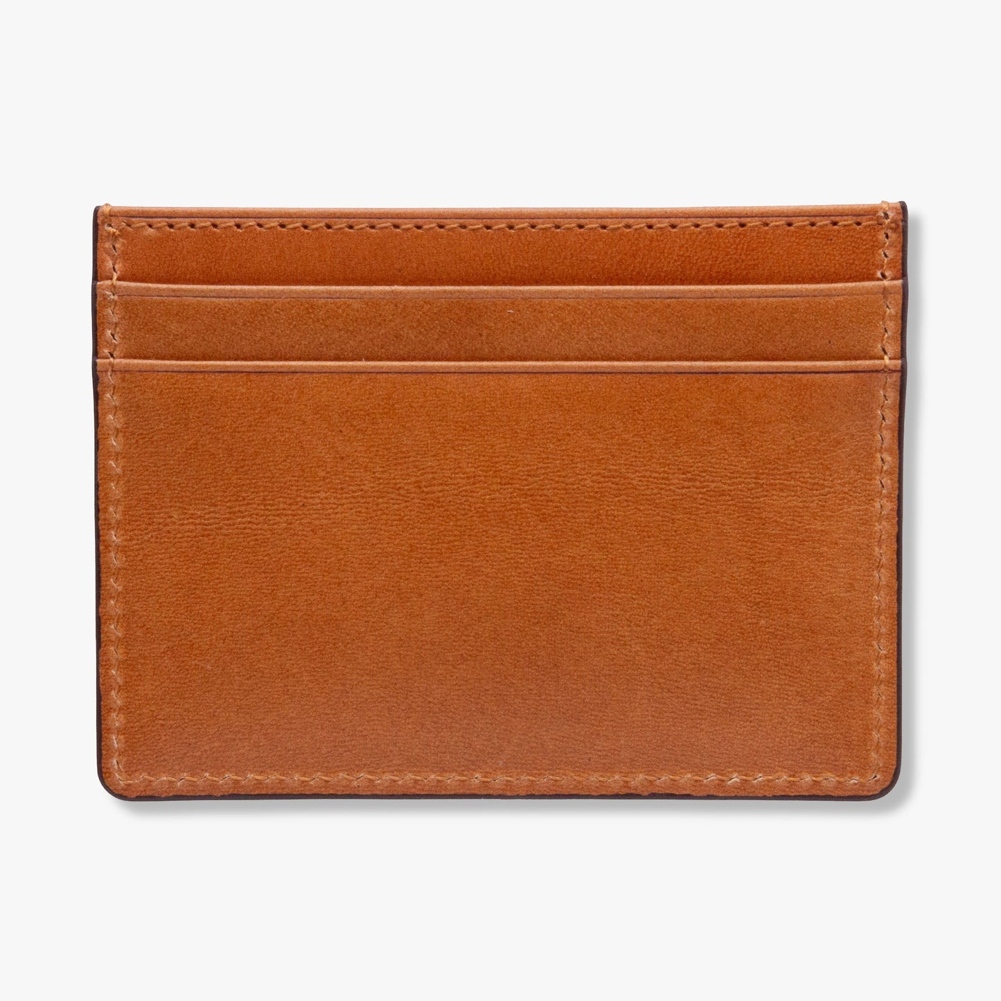 Premium Minimalist Slim Card Holder Wallet - Tobacco