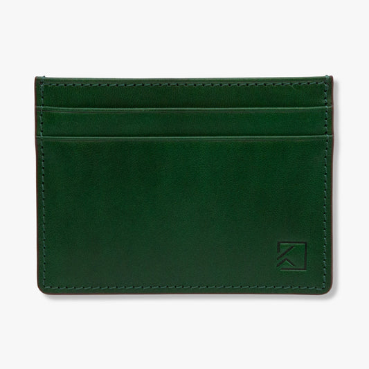 Premium Minimalist Slim Card Holder Wallet - Evergreen