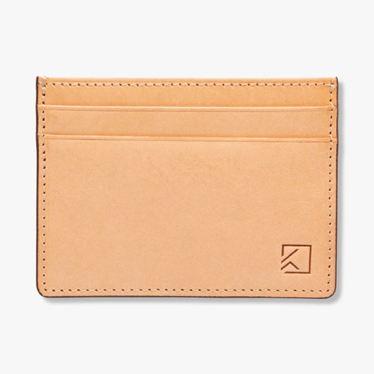 Premium Minimalist Slim Card Holder Wallet - Ivory