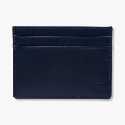 Premium Minimalist Slim Card Holder Wallet - Navy