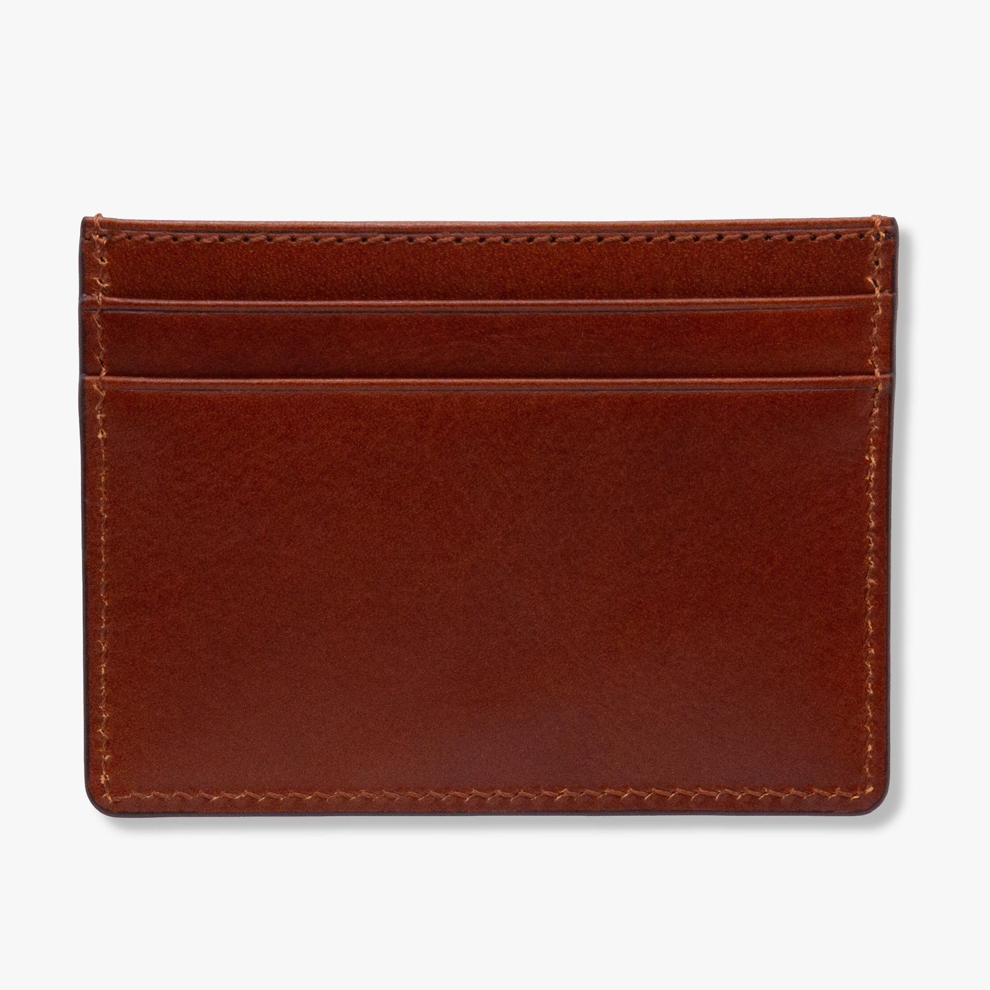 Premium Minimalist Slim Card Holder Wallet - Walnut